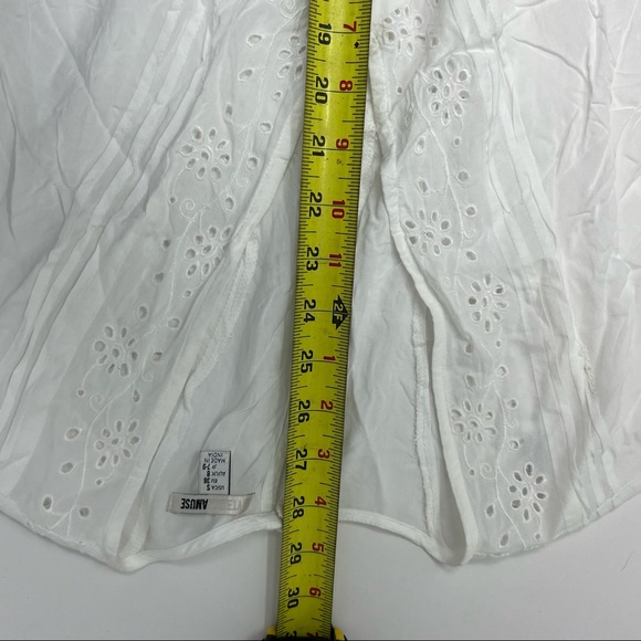 Amuse Society White Romper Small - Picture 6 of 10